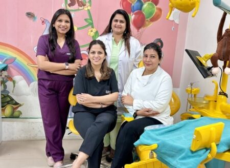 Dr Anukriti Gupta with Team