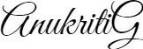 Dr Anukriti Signature