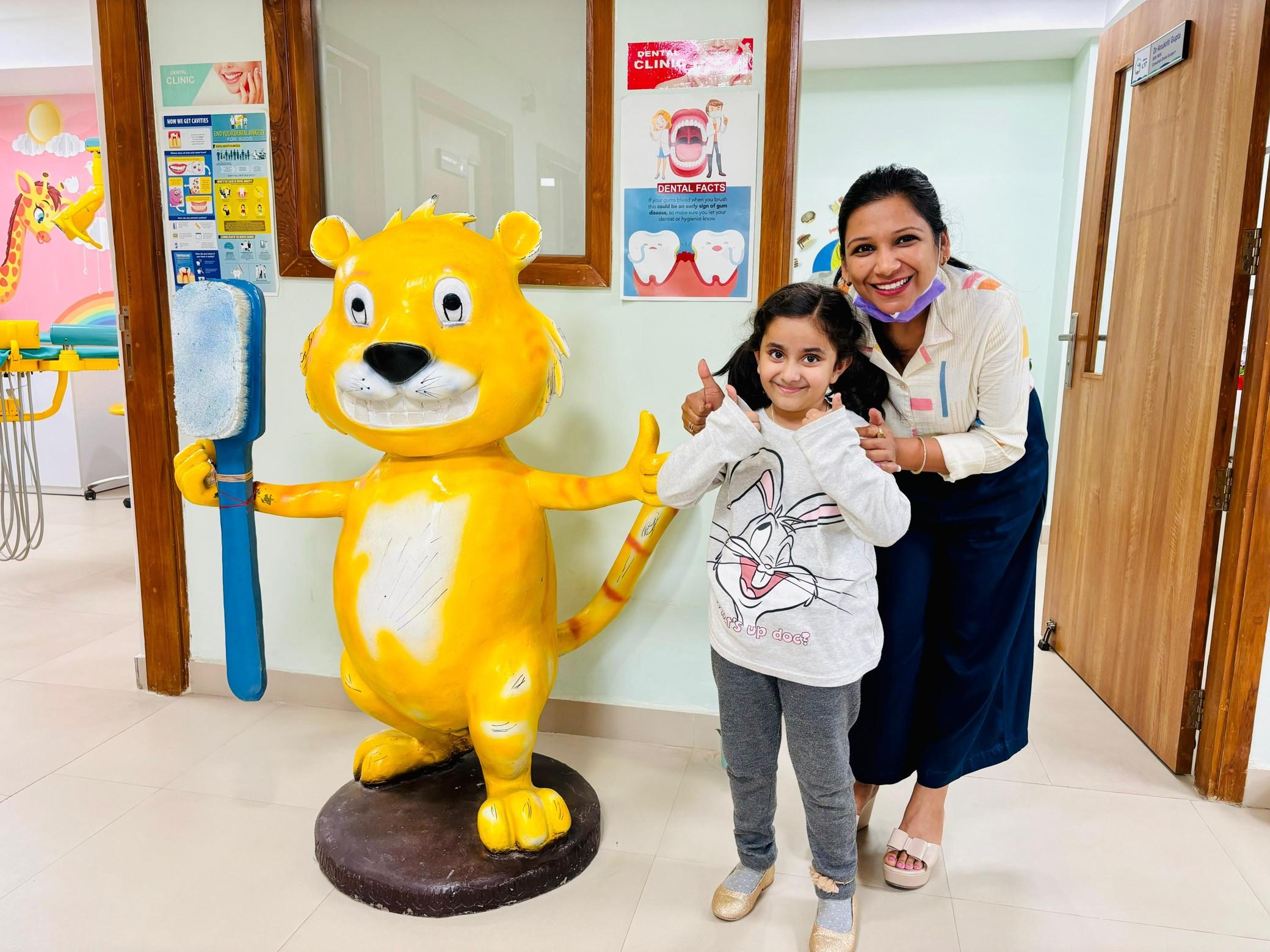 Dr Anukriti With Kids