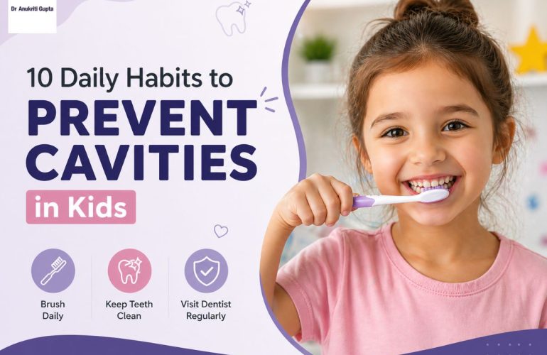 10 Daily Habits to prevent cavities in Children