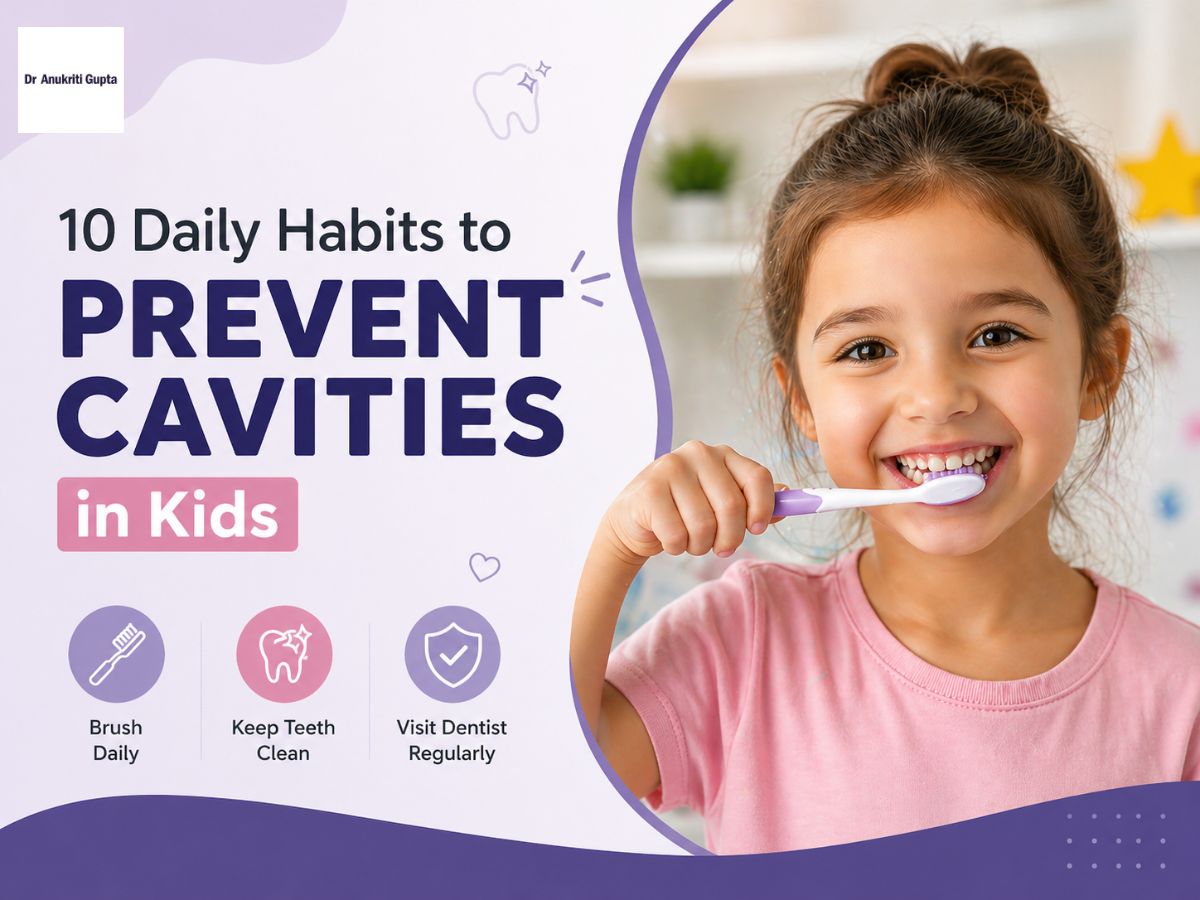 10 Daily Habits to prevent cavities in Children